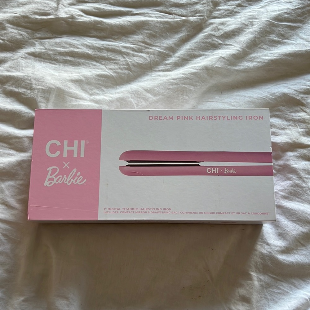 CHI x Barbie 1” Digital Titanium Hairstyling Iron